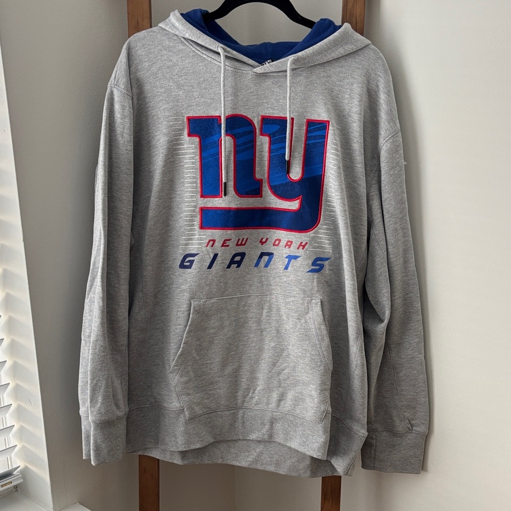 NFL Gray New York Giants Sweater